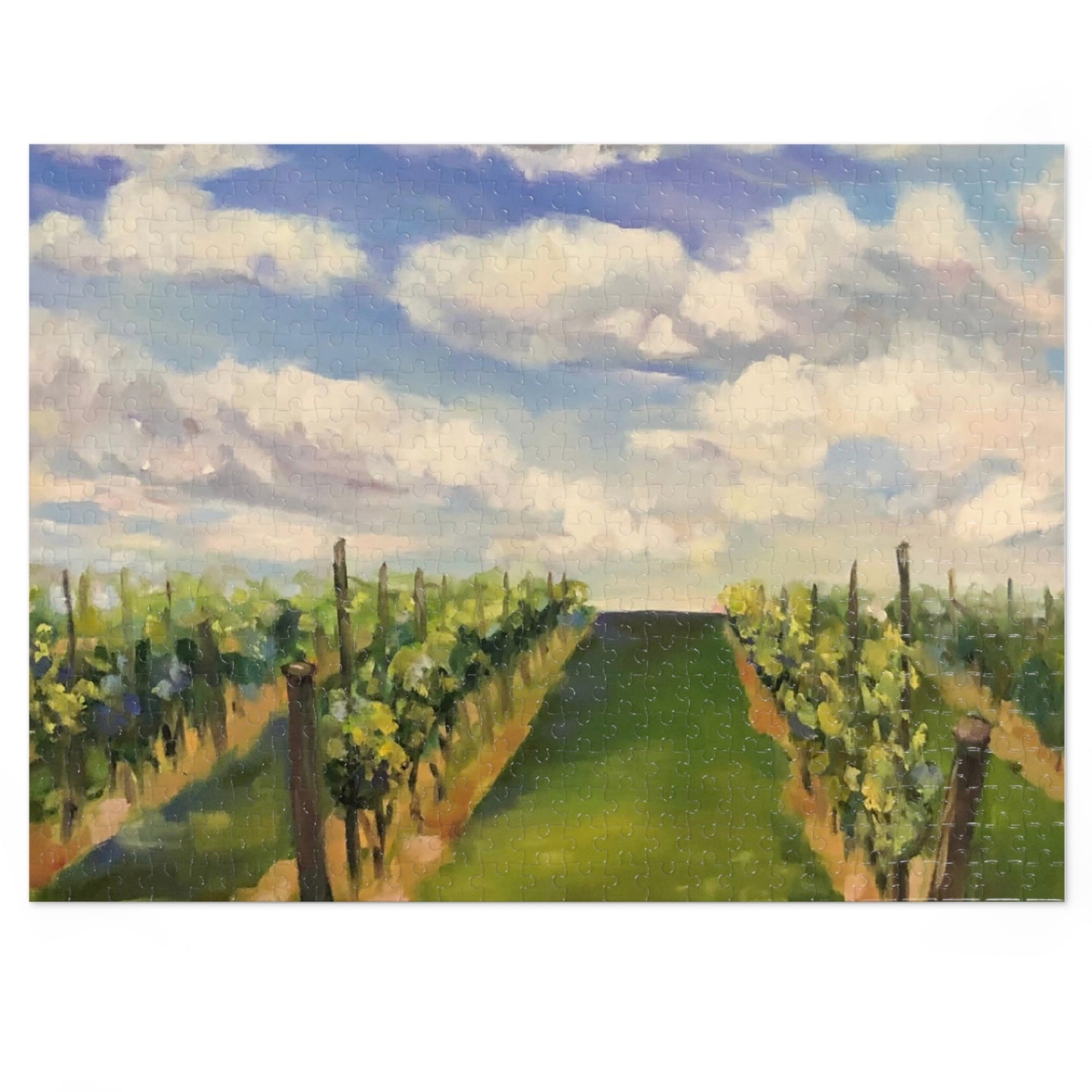 Vine Rows-Jigsaw Puzzle (252, 500,1000-Piece)