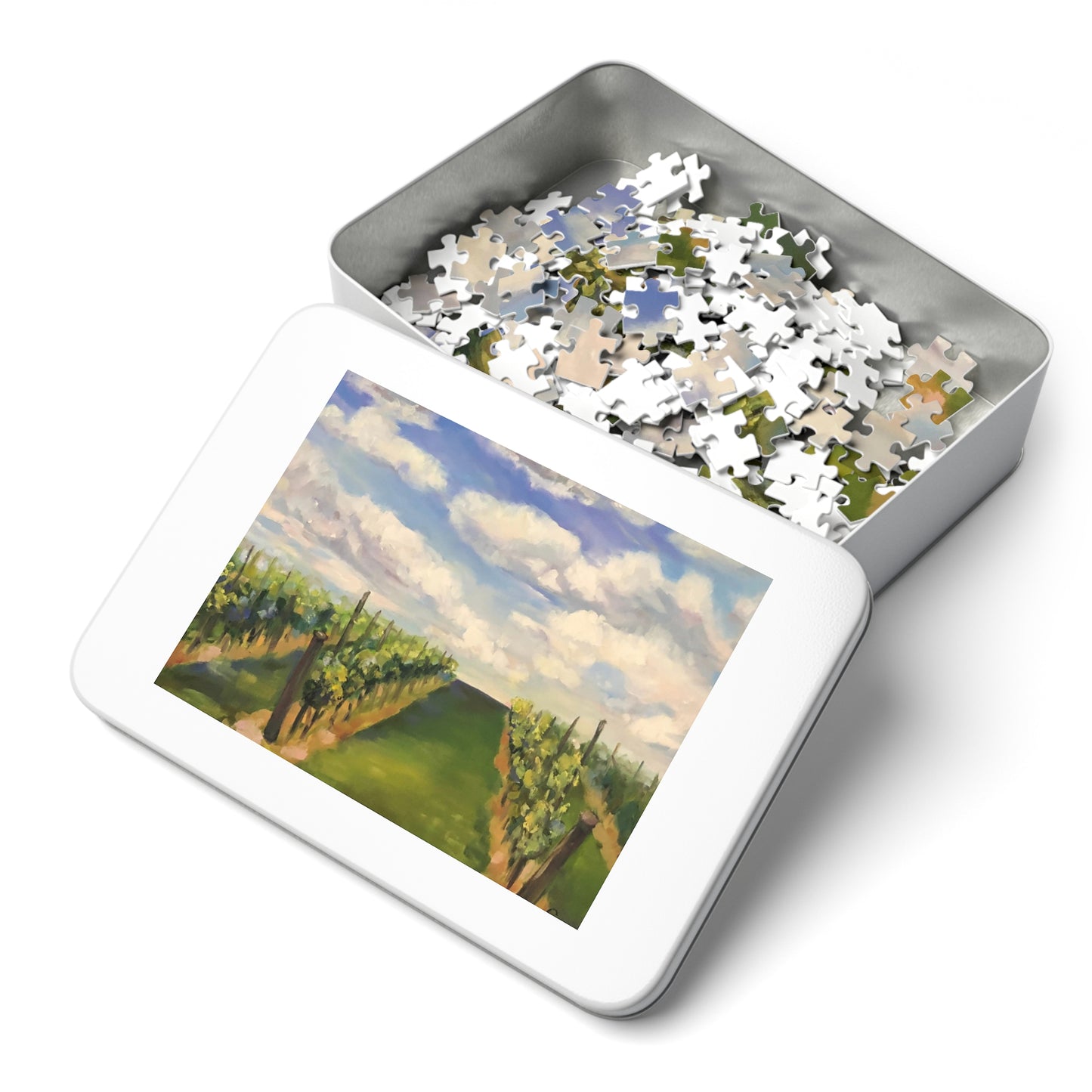 Vine Rows-Jigsaw Puzzle (252, 500,1000-Piece)