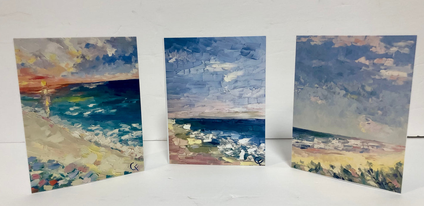 Sandy Toes Notecards