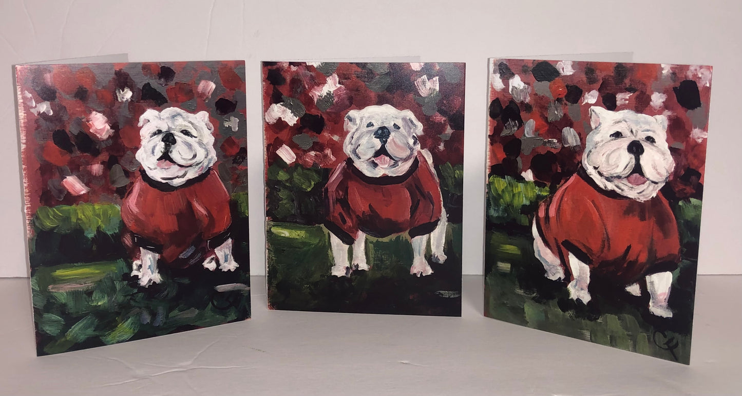 Glory Dawgs Notecards