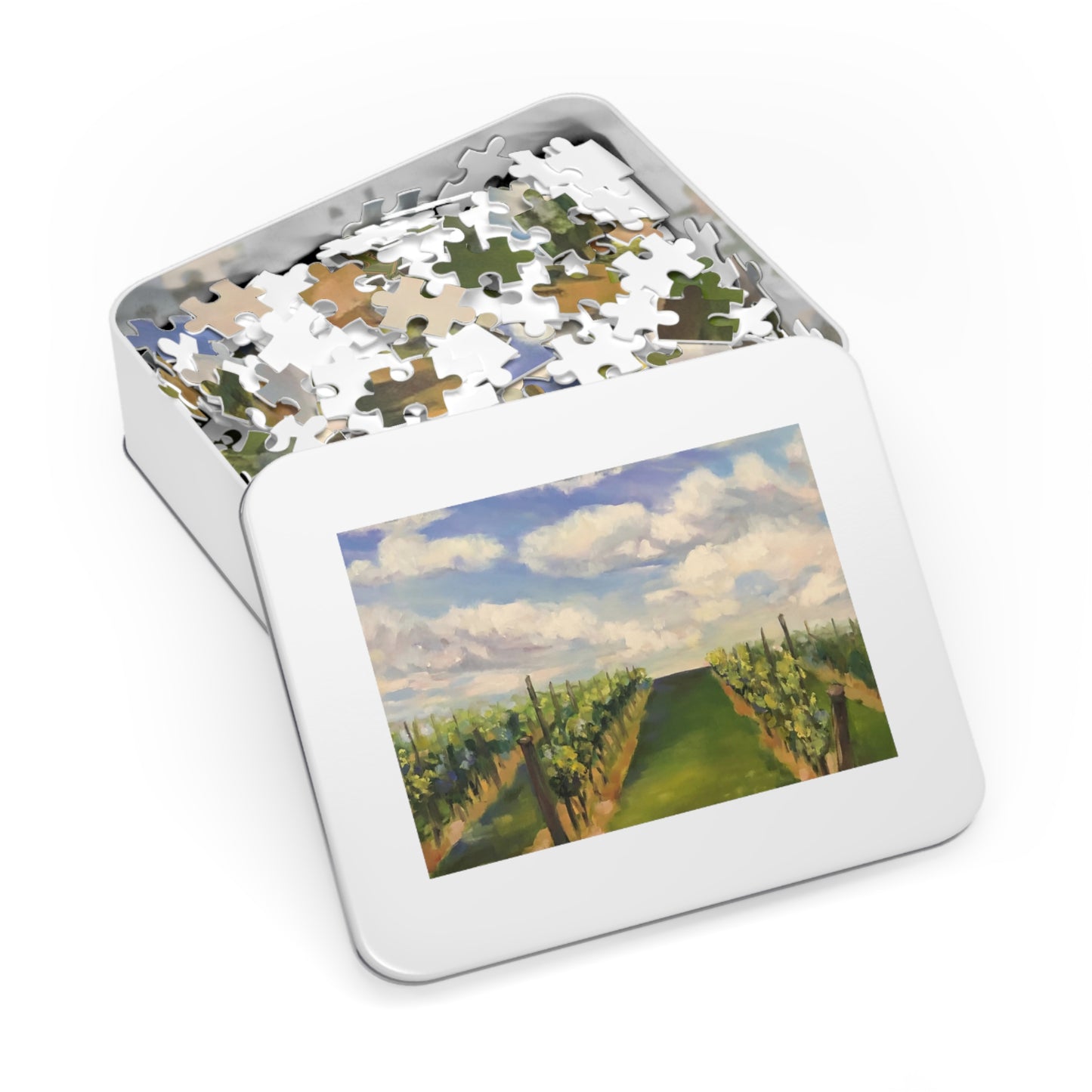 Vine Rows-Jigsaw Puzzle (252, 500,1000-Piece)