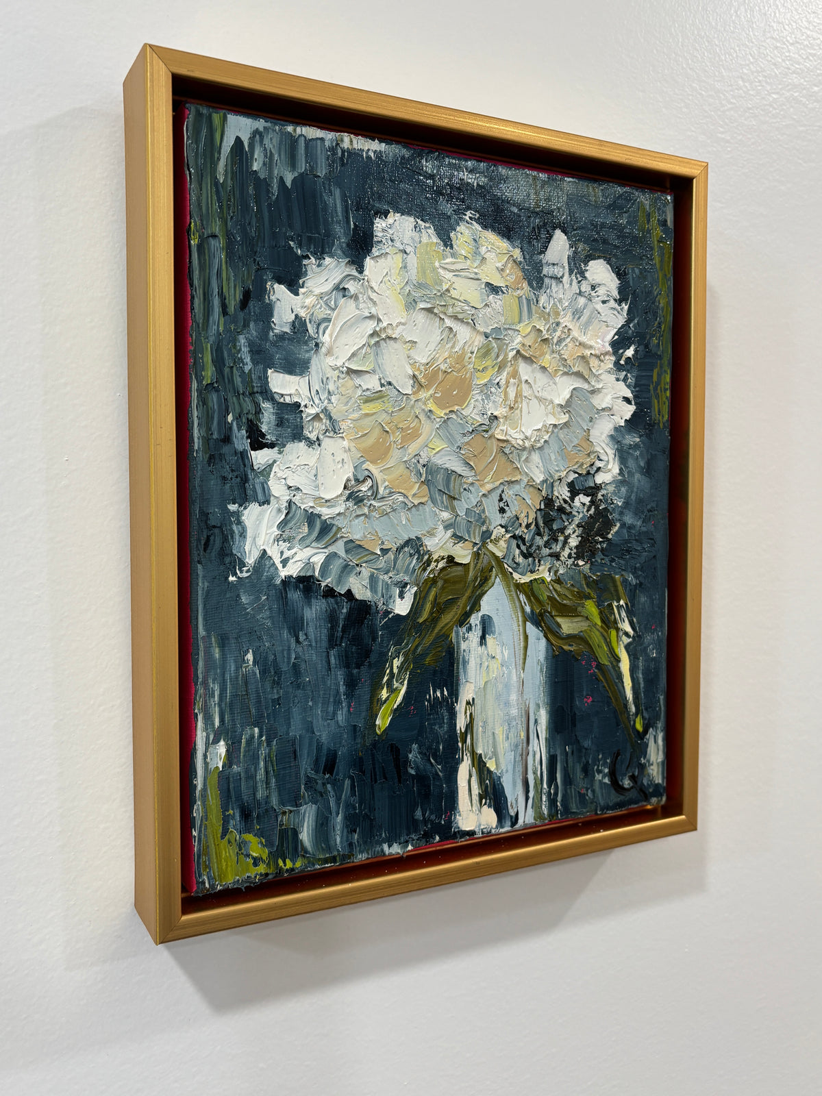 White Hydrangea- Indigo