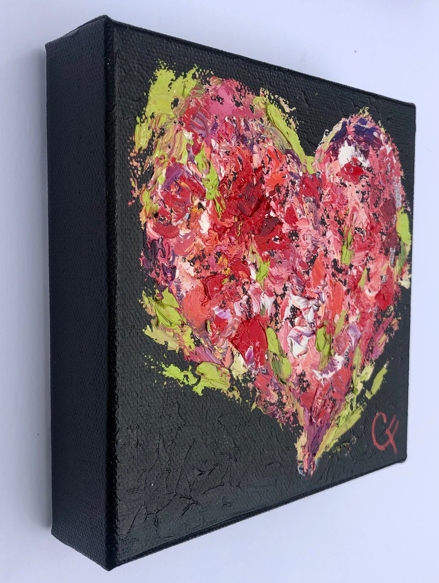 Garden Heart Red