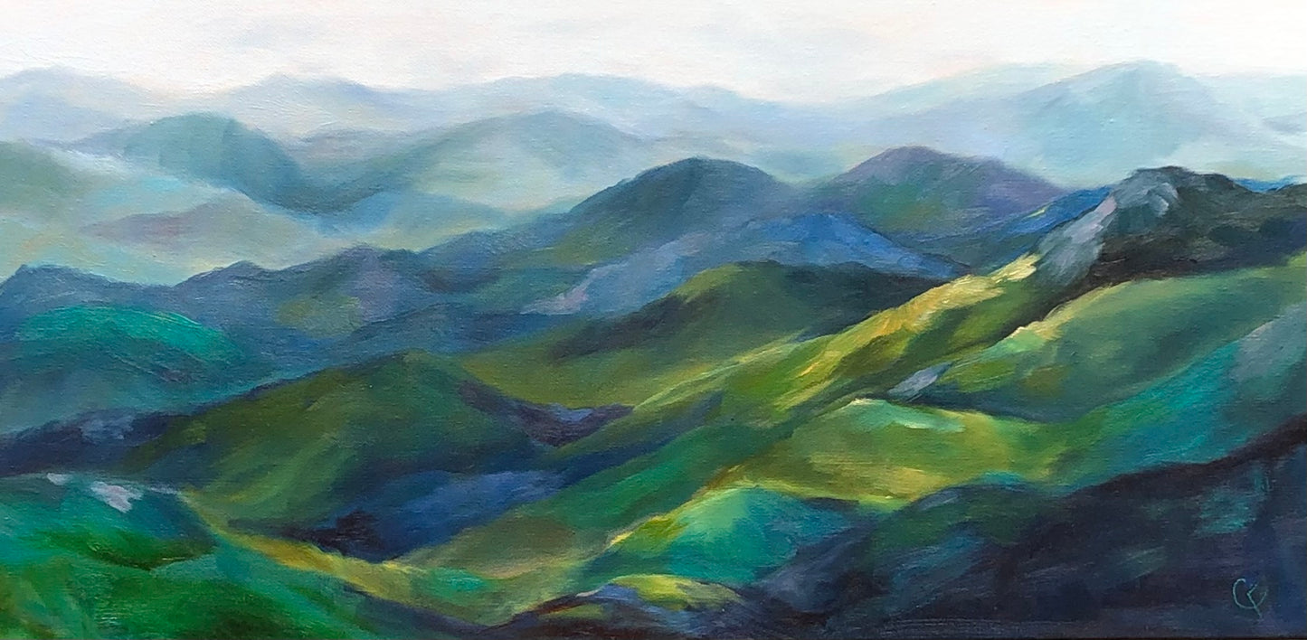 Mountain Peace Print 9X18