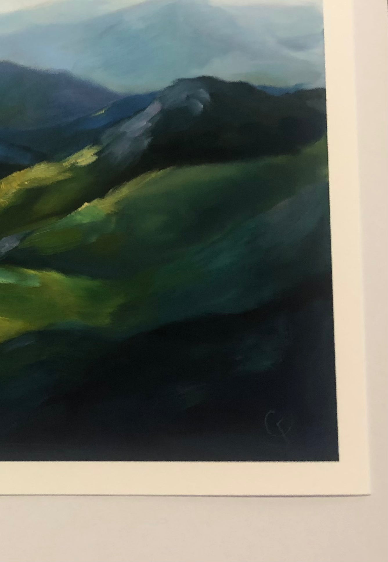 Mountain Peace Print 9X18