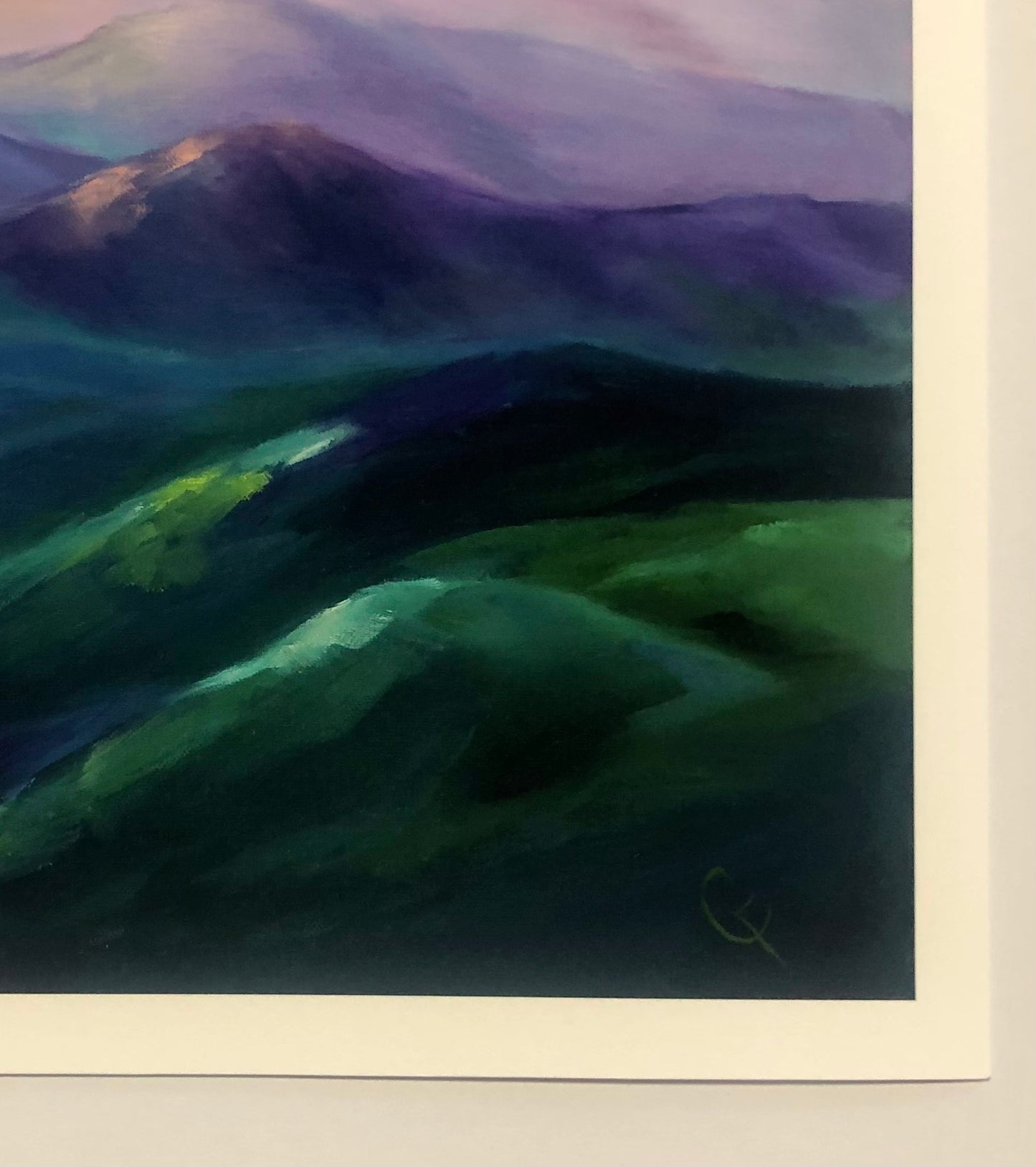 Mountain Awe Print 9x18