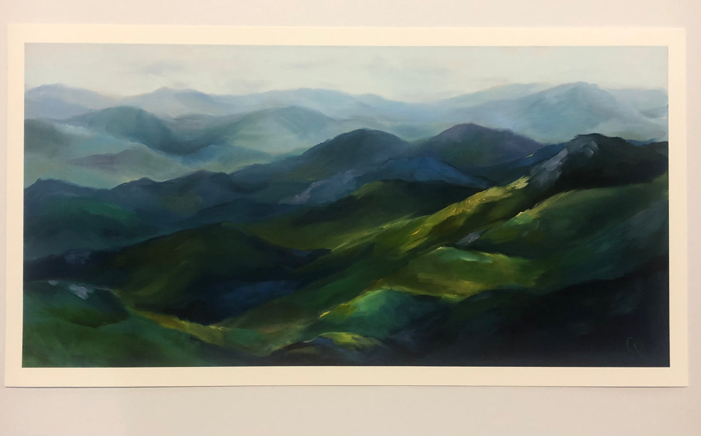 Mountain Peace Print 9X18