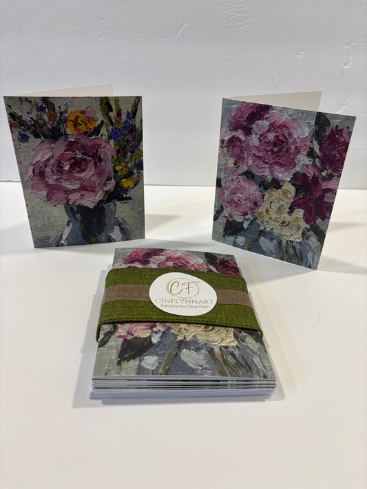 Vintage Floral Notecard Set
