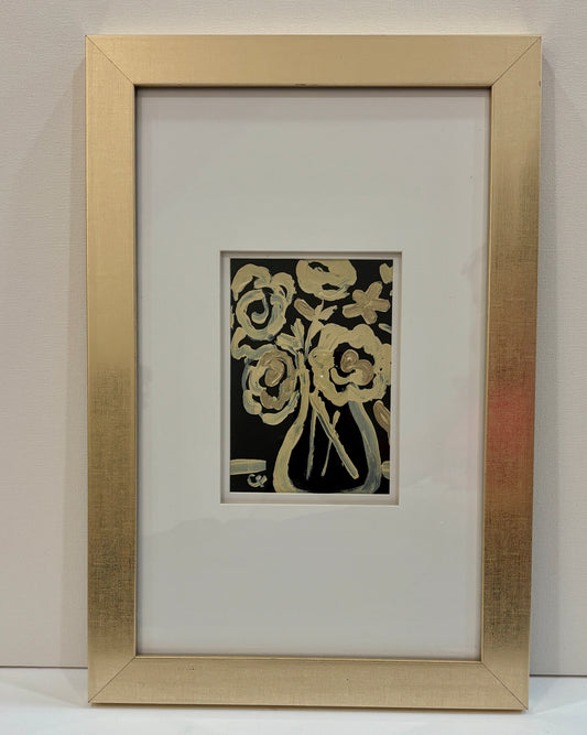 Simple Elegance Gold 1 framed