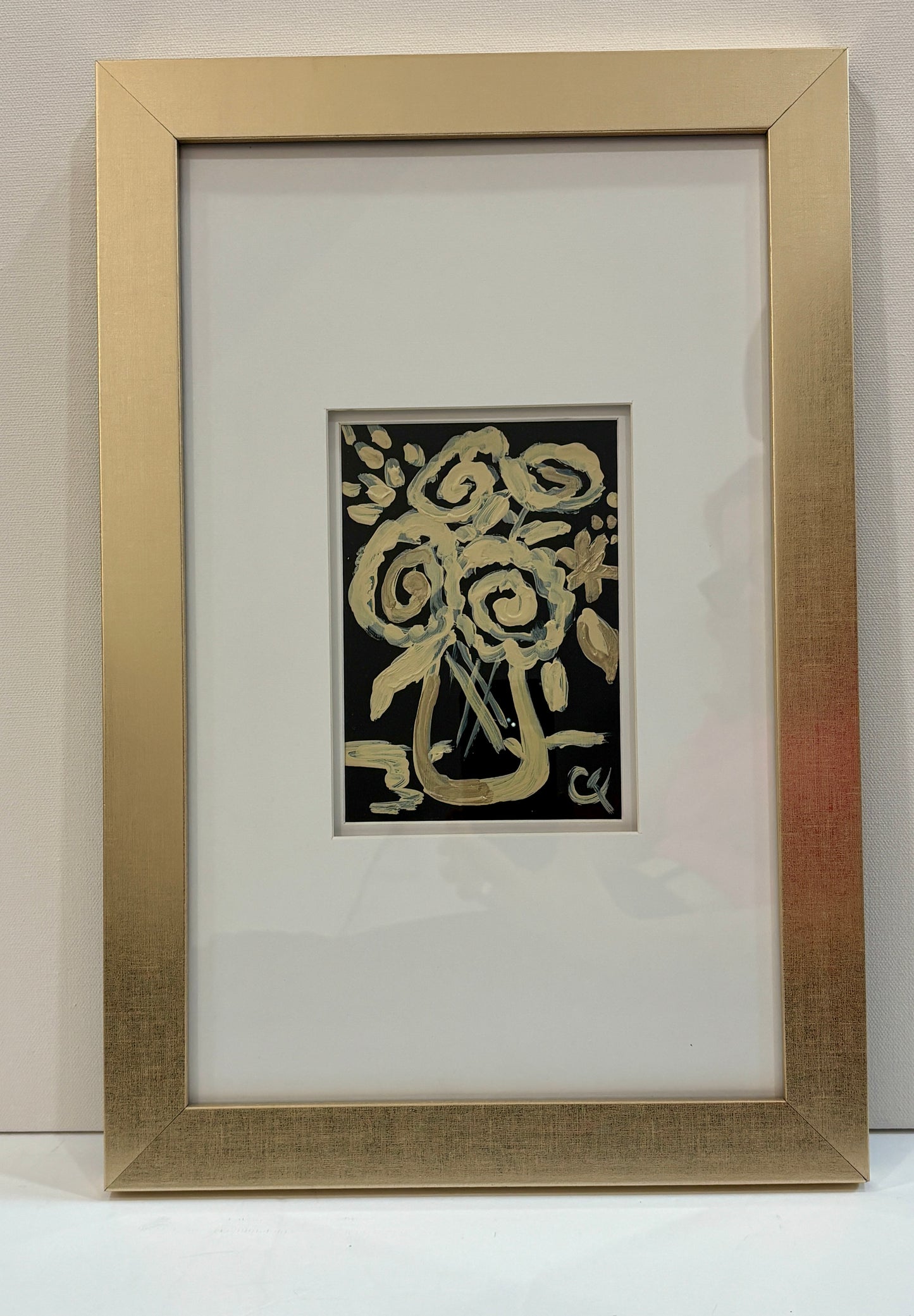 Simple Elegance Gold 2 framed
