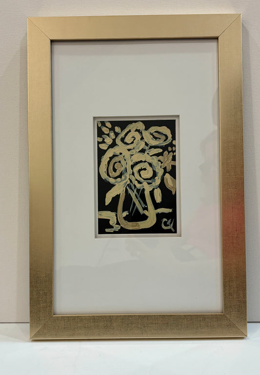 Simple Elegance Gold 2 framed