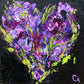 Garden Heart Purple